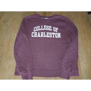 Redshirt College of Charleston Crewneck Sweatshirt Maroon Heather XL Fleece